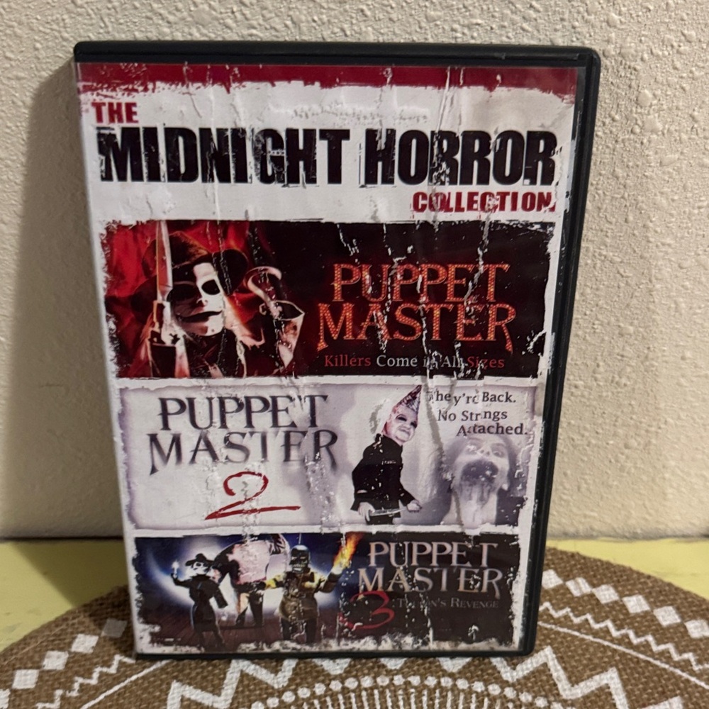 15/$15 The Midnight Horror Collection DVD Set Puppet Master 1,2,3